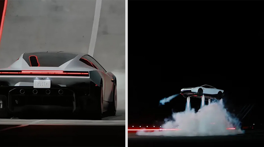 Tesla представила "летающий" автомобиль