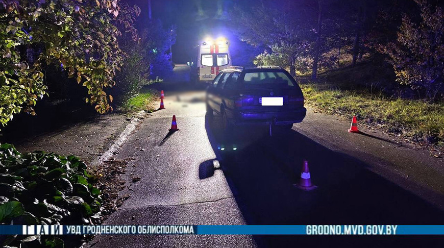 Пешеход погиб под колесами легковушки в Гродненском районе