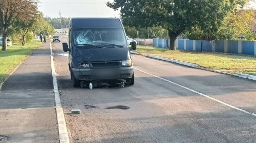Водитель электровелосипеда погиб в ДТП с микроавтобусом в Ельске